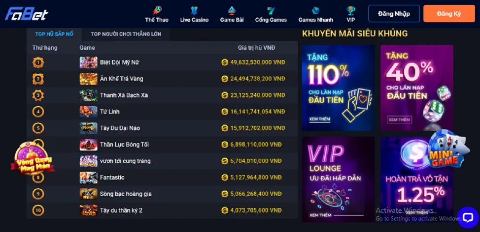Ưu đãi chào mừng thành viên mới của b29 ios với tiền thưởng và vòng quay miễn phí